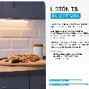 Liston LED T5 Candela 120cm 18W luz fria con tecla bajo alacena mesada de cocina