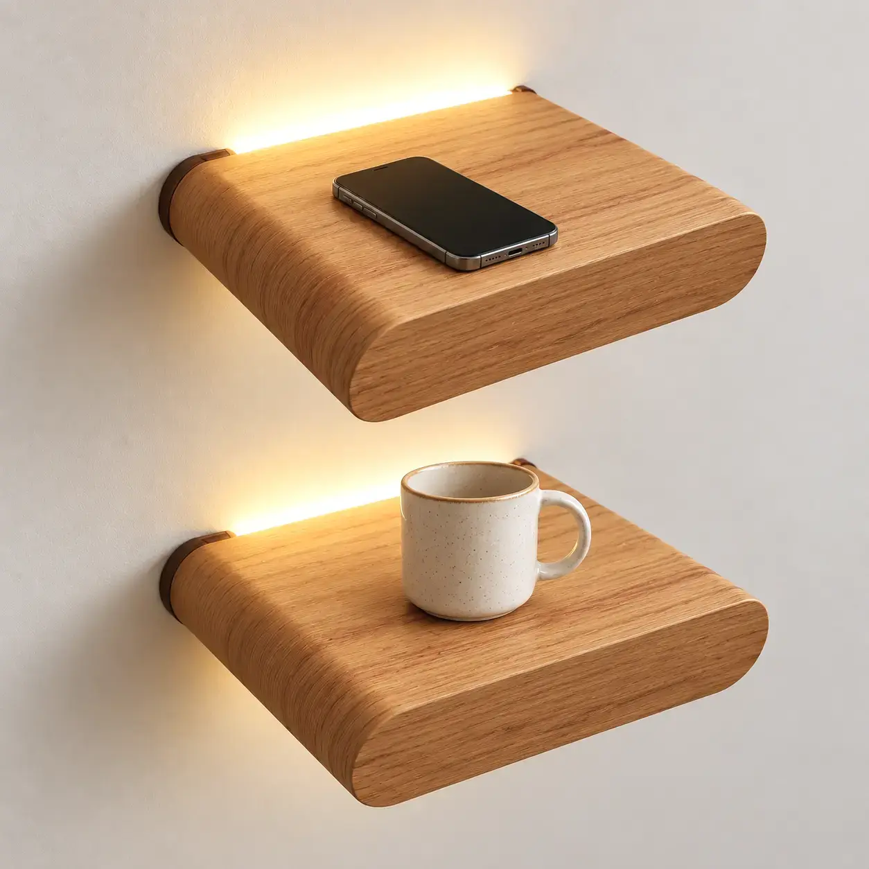 [PACX2-EST-OVLO-30X20X5-PARA-LUZ] Pack x2 Estantes Mesa de Luz 30x20x5cm Ovlo  (Paraiso).webp