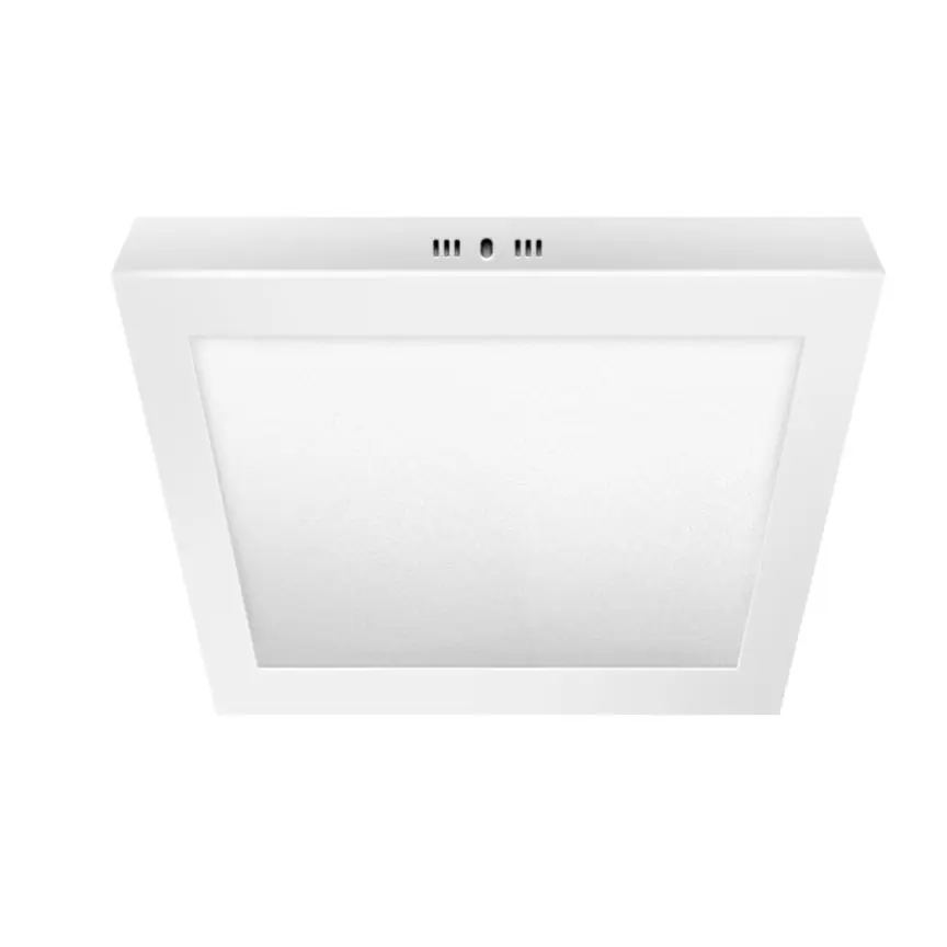 Panel Led Plafón Cuadrado Aplicar 12w Luz Cálida o Fría