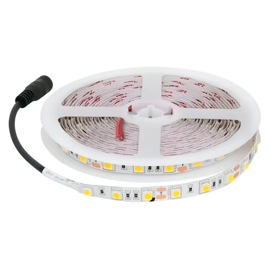 Tira Led 30w 5mt 2835 12v 60 Led X Mt Apta Exterior 