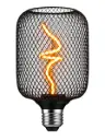 Lámpara Mesh Black Cubo 4W Cálida E27 