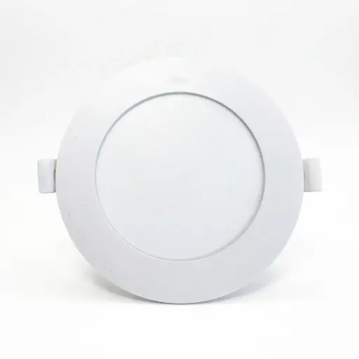 Plafón LED Redondo Embutir 6W Luz Fría/Calida Backlight
